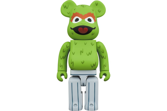 Bearbrick x Sesame Street Oscar The Grouch 1000% Multi