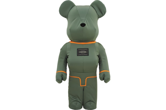 Bearbrick x Porter Tanker 1000% Sage Green