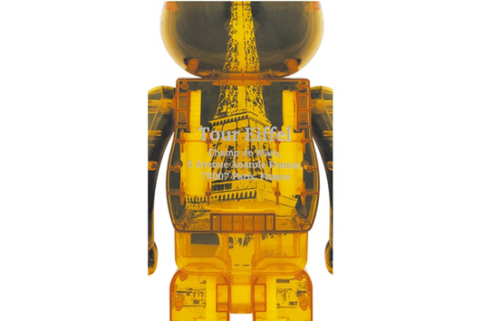 Bearbrick Eiffel Tower 1000% Golden Gown Ver.