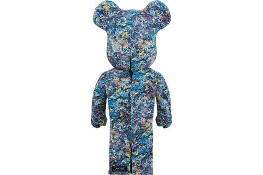 Bearbrick x Jackson Pollack Studio 1000% Multi