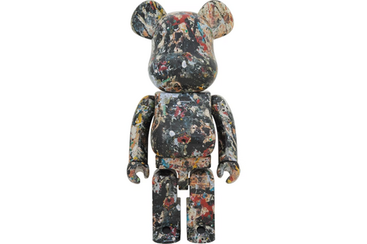 Bearbrick x Jackson Pollack Studio Version 2.0 1000% Multi