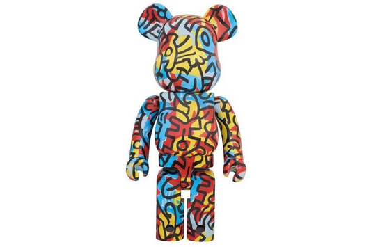 Bearbrick Medicom Keith Haring DesignerCon Exclusive 1000% Multi