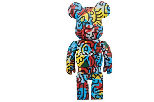 Bearbrick Medicom Keith Haring DesignerCon Exclusive 1000% Multi