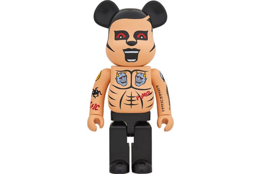 Bearbrick Punk Drunkers Tattoo Guy 1000% Multi