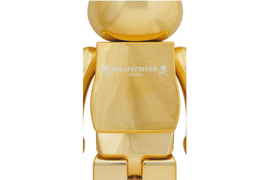 Bearbrick x mastermind JAPAN 1000% Gold