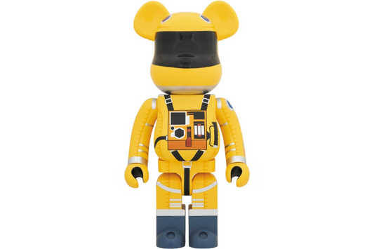 Bearbrick x 2001 A Space Odyssey Space Suit 1000% Yellow