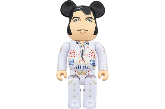 Bearbrick Elvis Presley 1000% White