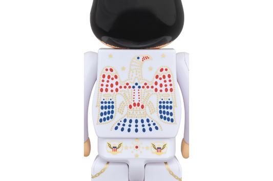 Bearbrick Elvis Presley 1000% White