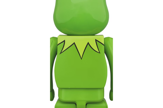 Bearbrick x The Muppets Kermit The Frog 1000% Green