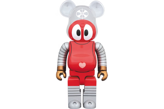 Bearbrick Robocon 1000% Red/Grey