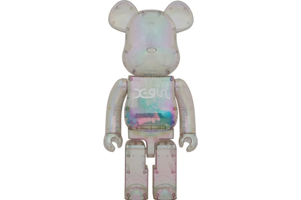 Bearbrick X-girl 1000% Iridescent