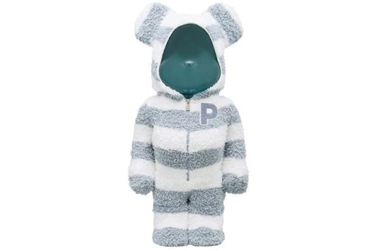 Bearbrick x Gelato Pique Pajamas 1000% White/Blue