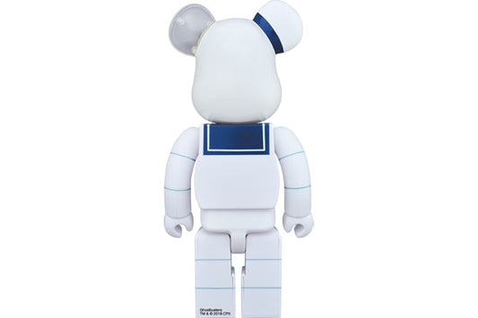 Bearbrick x Ghostbusters Stay Puft Marshmellow Man 1000% White