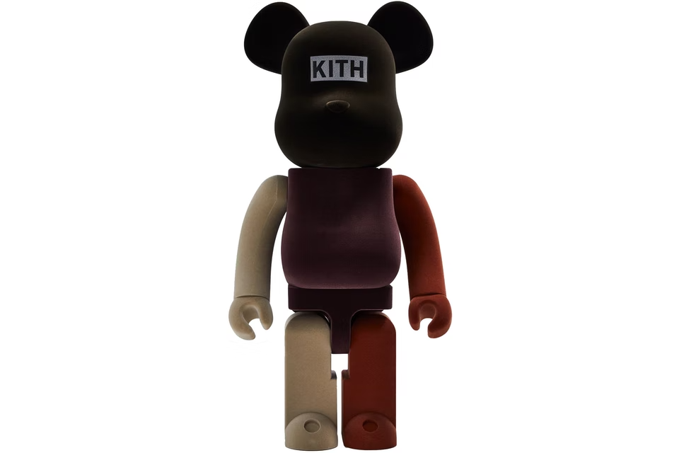 Kith x Bearbrick Monday Program Vol. 3 1000% Flocked