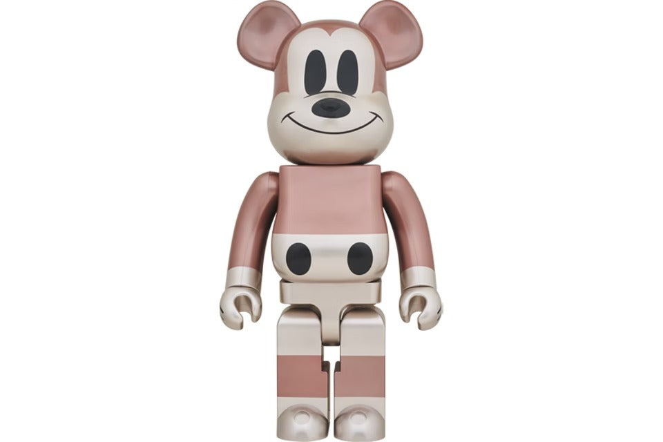 Bearbrick x Undefeated Mickey Mouse 1000% Rose