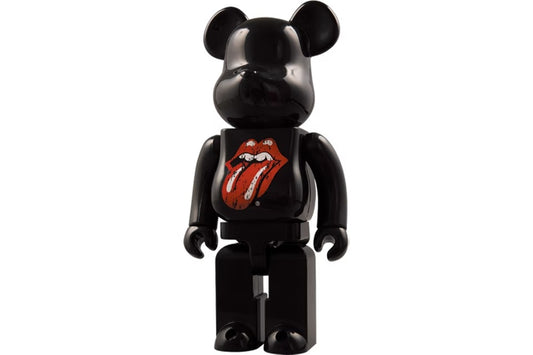 Bearbrick x The Rolling Stones 1000% Black