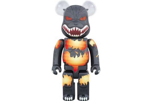 Bearbrick x Godzilla Dethgo Burning Edition 1000% Multi