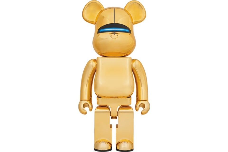 Bearbrick x Hajime Sorayama Sexy Robot 1000% Gold