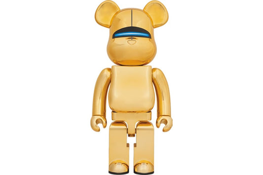 Bearbrick x Hajime Sorayama Sexy Robot 1000% Gold