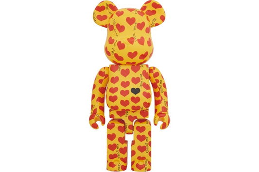 Bearbrick Yellow Heart 1000% Yellow