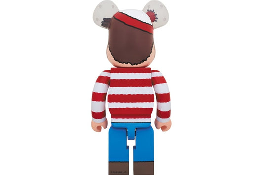 Bearbrick Where's Waldo Wally 1000% Multi