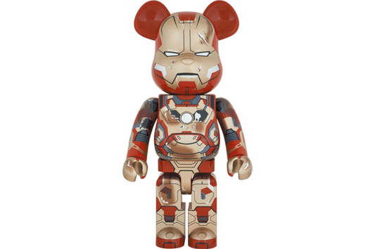 Bearbrick x Iron Man Mark XLII Damaged 1000% Multi