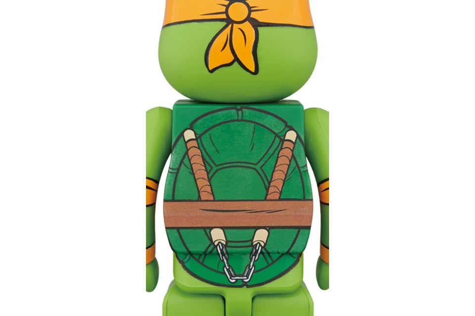 Bearbrick x Teenage Mutant Ninja Turtles Michelangelo 1000% Multi