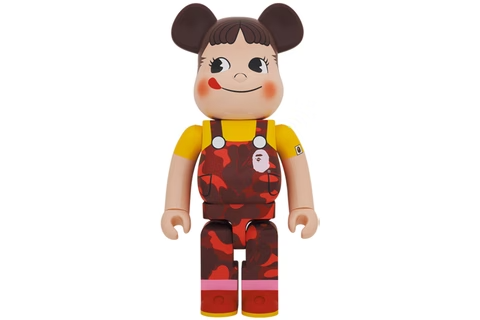 Bearbrick x Bape Peko-chan 1000% Red