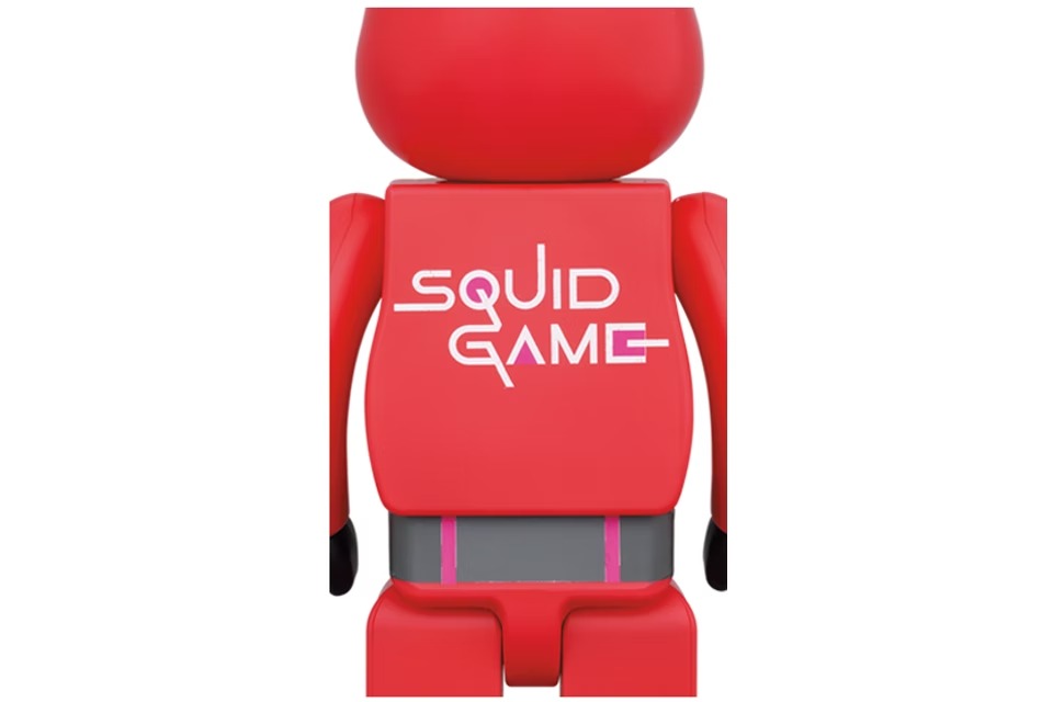 Bearbrick x Squid Game Guard (Triangle) 1000%