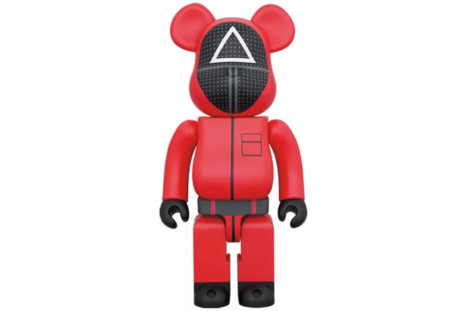 Bearbrick x Squid Game Guard (Triangle) 1000%