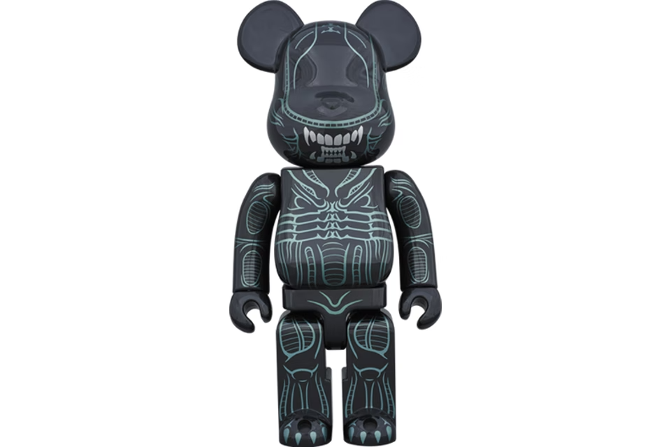 Bearbrick Alien Warrior 1000% Black