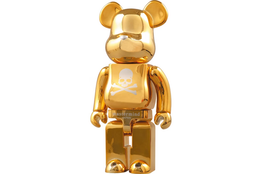 Bearbrick World Wide Tour x Mastermind Japan 1000% Gold