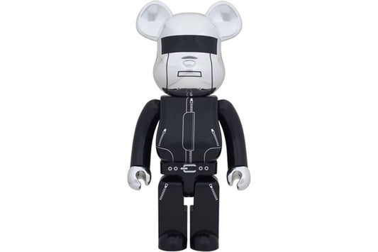 Bearbrick x Daft Punk 1000% Silver