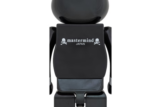 Bearbrick x mastermind Japan Black Chrome Ver. 1000%