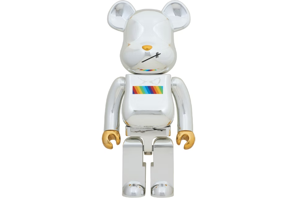 Bearbrick J.S.B. 1000% Silver