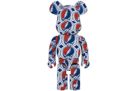 Bearbrick x Grateful Dead (Steal Your Face) 1000%