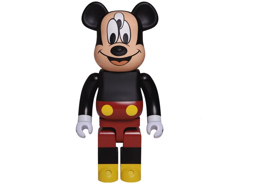 Bearbrick x CLOT x Disney 3-Eyed Mickey Mouse 1000%