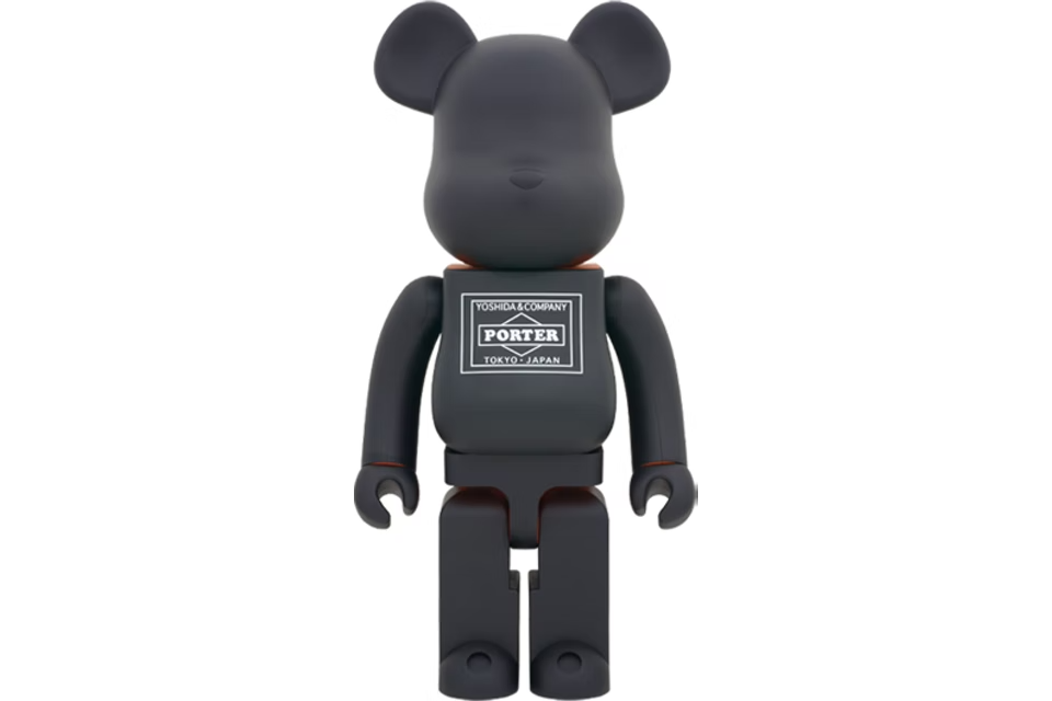 Bearbrick x Porter 1000% Black