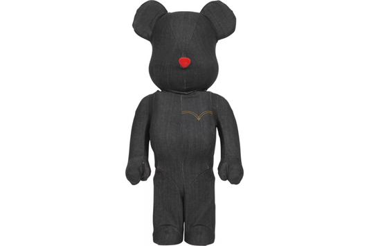 Bearbrick x Levi's Black 1000% Denim