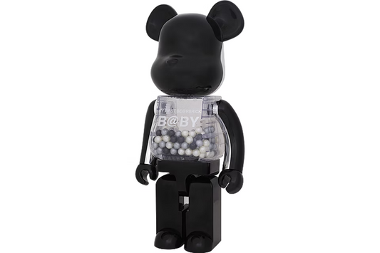 Bearbrick My First Baby Bearbrick 1000% Black/Silver