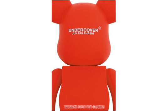 Bearbrick x UNDERCOVER Logo 1000% Red