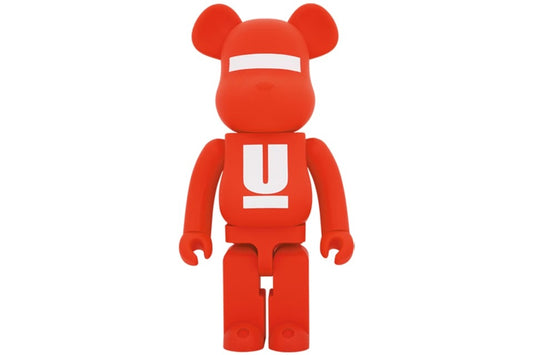 Bearbrick x UNDERCOVER Logo 1000% Red