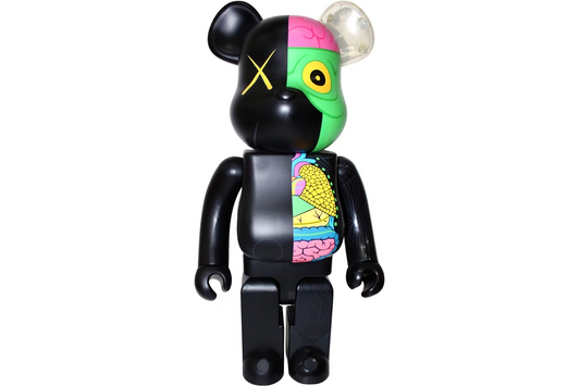 Bearbrick Kaws Dissected 1000% Black