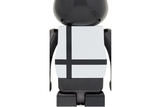 Bearbrick Medicom Toy Plus 1000% Black Chrome Ver