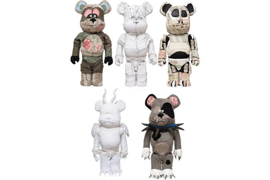 Bearbrick x Anne Valerie Dupond ONE OF KIND 1000% (Set of 5)