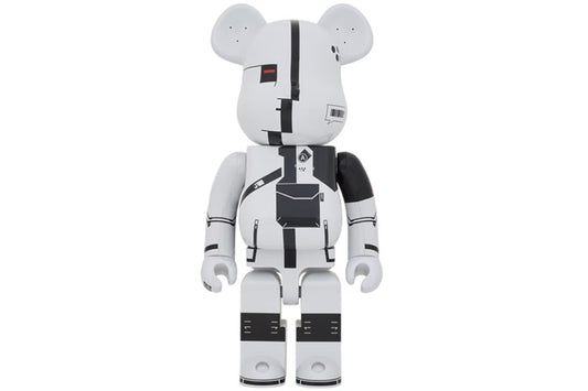 Bearbrick x Acronym 1000% White Chrome