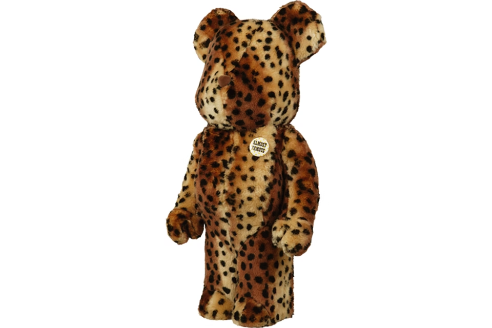 Bearbrick World Wide Tour Hiroshi Fujiwara HF 1000% Cheetah