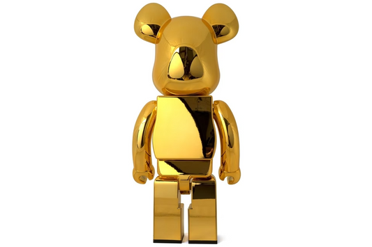 Bearbrick x Hajime Sorayama 1000% Gold