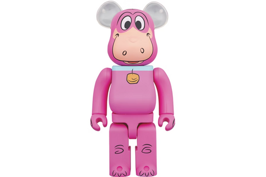 Bearbrick x The Flintstones Dino 1000% Pink