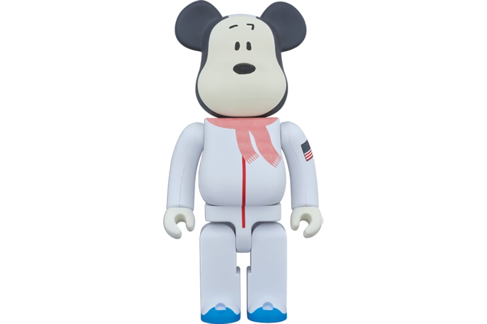 Bearbrick x Peanuts Snoopy Astronaut 1000% Multi